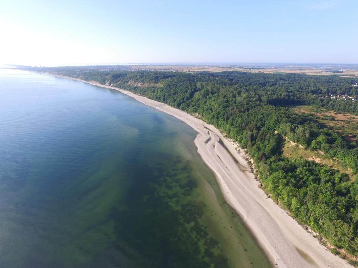 Pokoje Goscinne Maj Jastrzębia Góra Exteriér fotografie