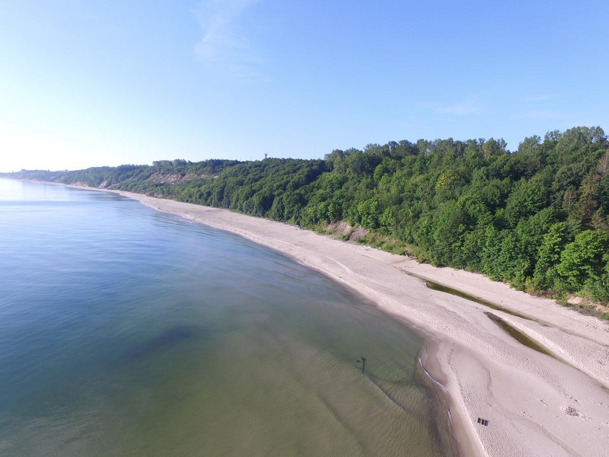 Pokoje Goscinne Maj Jastrzębia Góra Exteriér fotografie